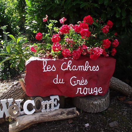 Chambres Du Gres Rouge De Beauval Exterior foto