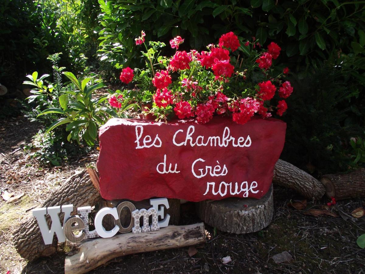Chambres Du Gres Rouge De Beauval Exterior foto